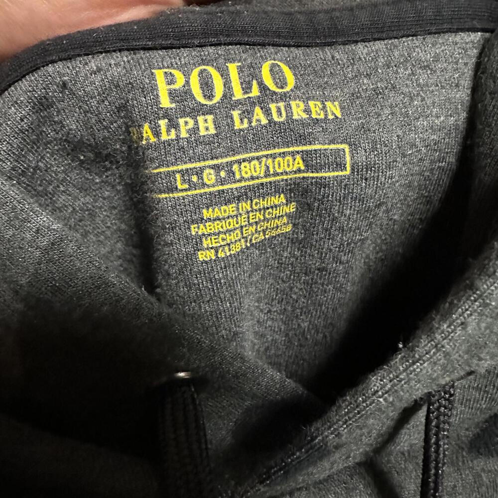 Polo Ralph Lauren Hoodie Large & Joggers Medium Camo P Wing Stadium Sweatsuit - Picture 5 of 5